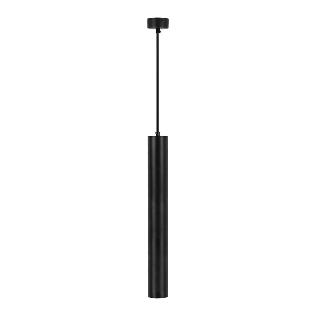 1*GU10 Hanging Pendant Black D:60*500mm