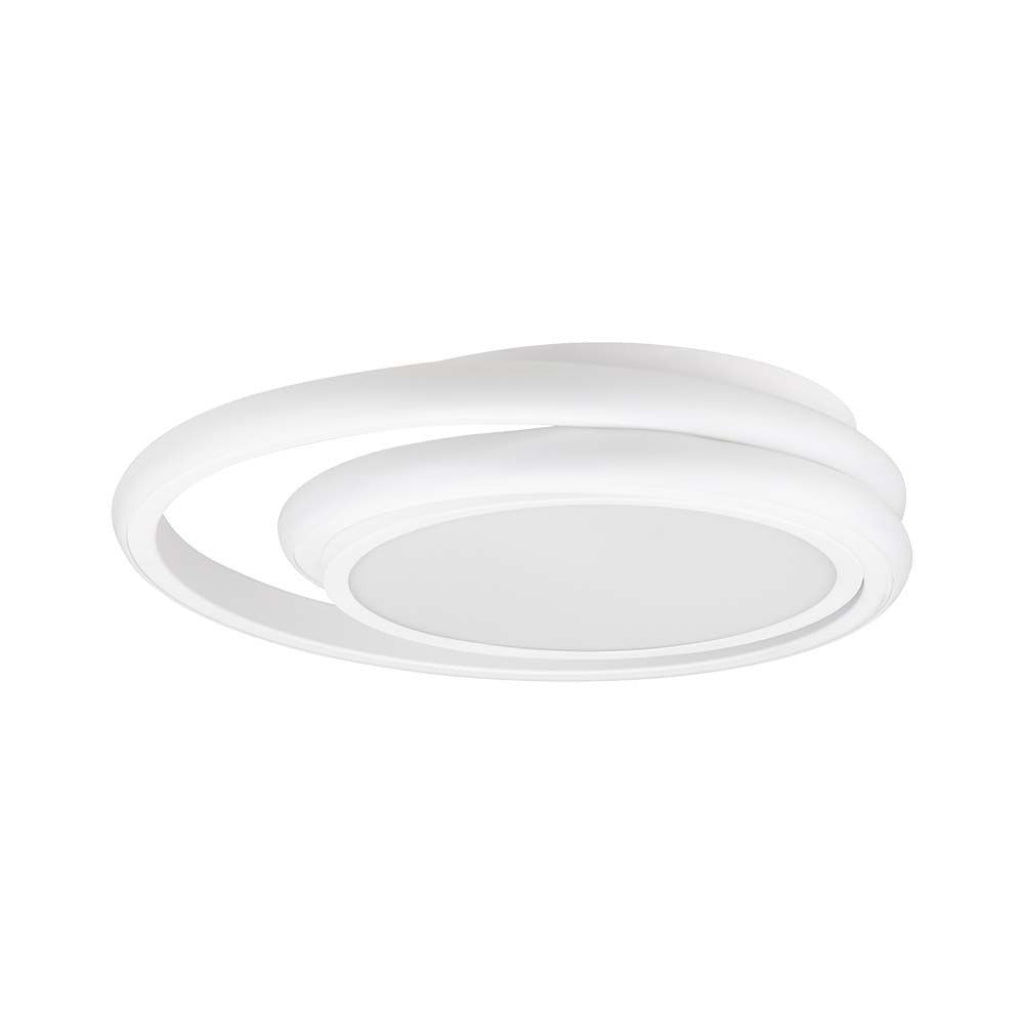 38W LED Designer Light White Double Round 4000K