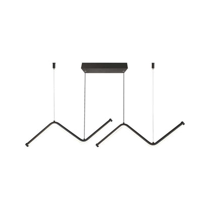 12W LED Designer Hanging Light Black 4000K