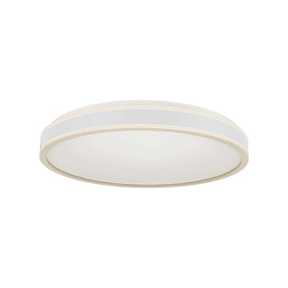 18W LED Designer Light Round White Finish 4000K Dimmable