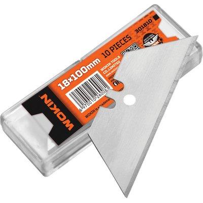 LAMA A TRAPEZIO FORATA 301810 WOKIN - GRANDE MM 61X19 CF=PZ 10