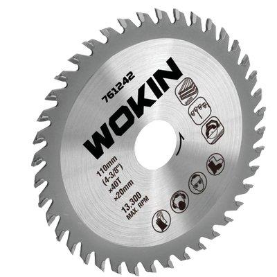 LAMA CIRCOLARE X LEGNO 761424 WOKIN - MM 165X20 DENTI 24