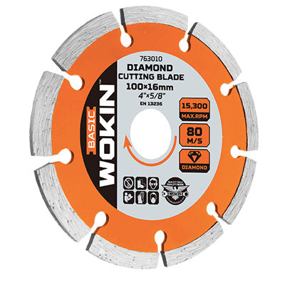 DISCO DIAMANTATO SETTORE 7631 WOKIN - MM 230X22,2 H.MM 2,4 763123
