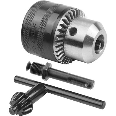 MANDRINO A CREMAGLIERA + SDS PLUS 789511 WOKIN - 1/2FXMM 20 X PUNTE MM 1,5/13 +CHIAVE
