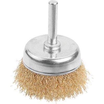 SPAZZOLA ACCIAIO A TAZZA + GAMBO 771103 WOKIN - MM 25 G.MM 0,3