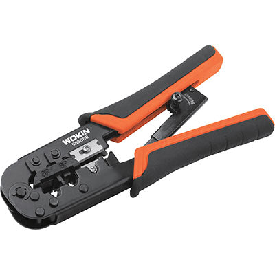 PINZA CRIMPATRICE PROFESSIONALE 553068 WOKIN - A CRICCHETTO