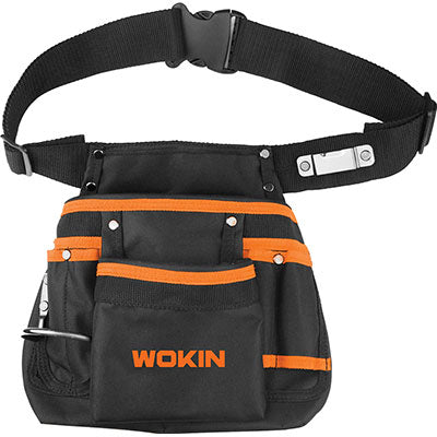 BORSA CARPENTIERE 11 TASCHE 906513 WOKIN - NYLON + CINTA CM 29X22