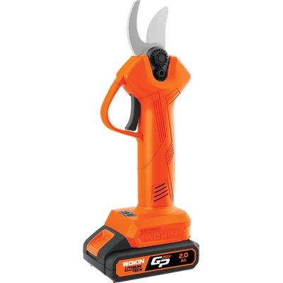 FORBICE BATTERIA GP20V 624510 WOKIN - VOLT 20X2 AH 2,0 MM 0-30 BRUSHLESS + VALIGIA