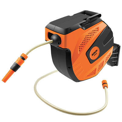 AVVOLGITUBO IRRIGAZIONE AUTOROLL 574515 WOKIN - PLASTICA +TUBO 1/2 MT 15 +1,5 RACCORDI+LANCIA