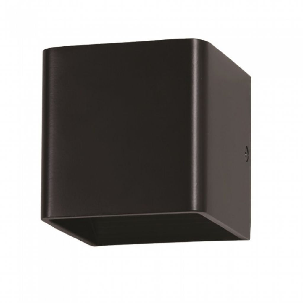 5W Wall Lamp with Bridglux Chip Black Body Square 3000K