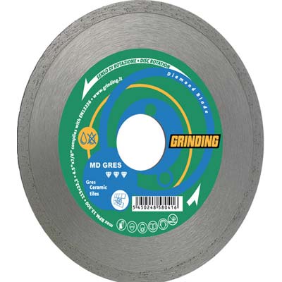 DISCO DIAMANTATO CORONA LISCIA MD GRES GRINDING - MM 115X22,2 H.MM 1,6