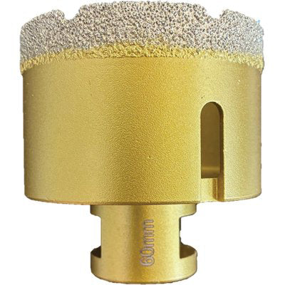 PUNTA DIAMANTATA A SECCO M14 INDUSTRIAL GRINDING - ATTACCO M14 MM 60