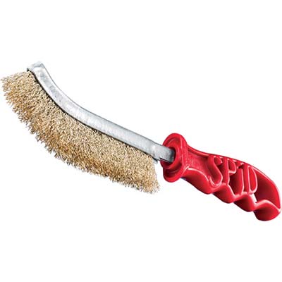 SPAZZOLA SPID OTTONE SIT - M.SINTETICO
