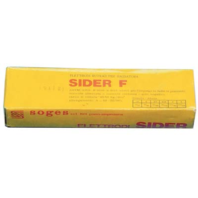 ELETTRODO RUTILICO SIDER F - MM 2,00X300 CF=PZ 1200 (3X400)