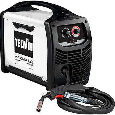 SALDATRICE FILO MAXIMA 160 SYNERGIC TELWIN - VOLT 230 A 115 ACCESSORIATA