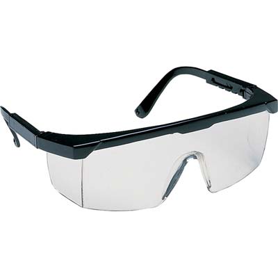 OCCHIALE SICUREZZA BASIC - PC/NYLON LENTE TRASPARENTE