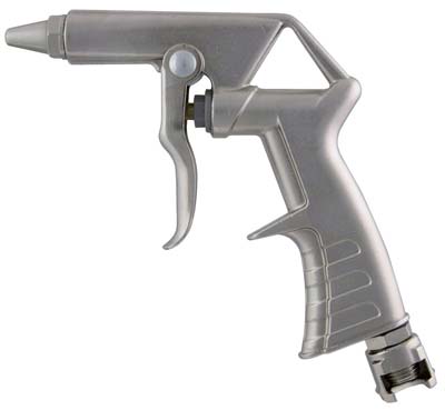 PISTOLA SOFFIAGGIO AC CORTA CAPETTATO 25/B1 ANI - ALLUMINIO NICHELATO