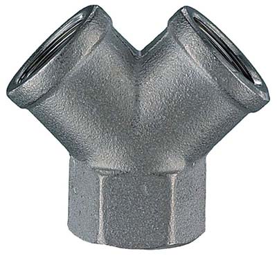 RACCORDO Y AC 32/D-E ANI - 3/8FXFXF 32/E