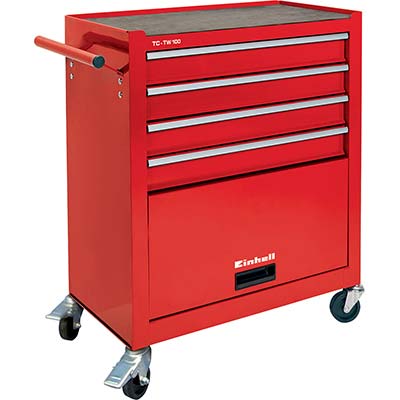 MOBILE PORTAUTENSILI SU RUOTE TC-TW 100 EINHELL - 5 CASSETTI CM 69.5X33 H.CM 76