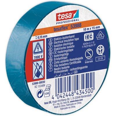 NASTRO PVC ISOLANTE IMQ TESA - AZZURRO MM 15 ML 10