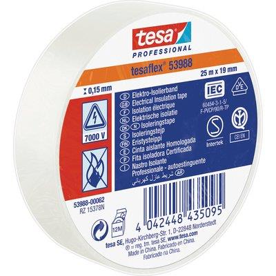 NASTRO PVC ISOLANTE IMQ TESA - BIANCO MM 19 ML 25