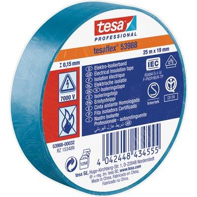 NASTRO PVC ISOLANTE IMQ TESA - AZZURRO MM 19 ML 25