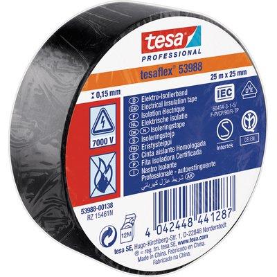 NASTRO PVC ISOLANTE IMQ TESA - NERO MM 25 ML 25