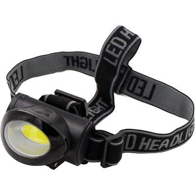 TORCIA FRONTALE DISCOVER HEAD LED LUCE QUADRA - LUMEN 120 3XMINI STILO AAA INCLUSE