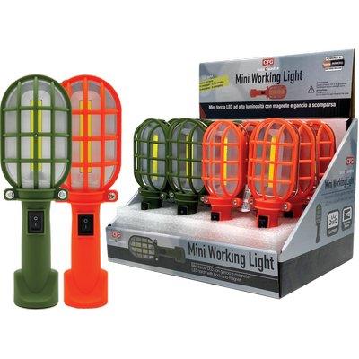 TORCIA LED MINI WORKING LIGHT EXPO LUCE QUADRA - LUMEN 180 3XMINI STILO AAA INCLUSE CF=PZ 12