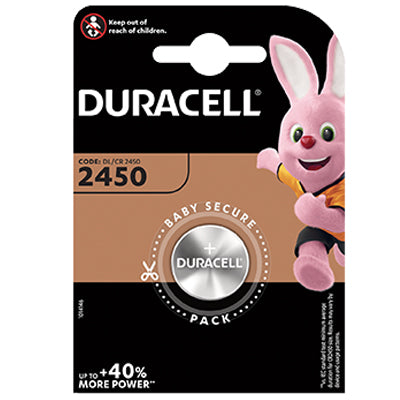 PILA SPECIALISTICA 2450 DURACELL - LITIO VOLT 3,0