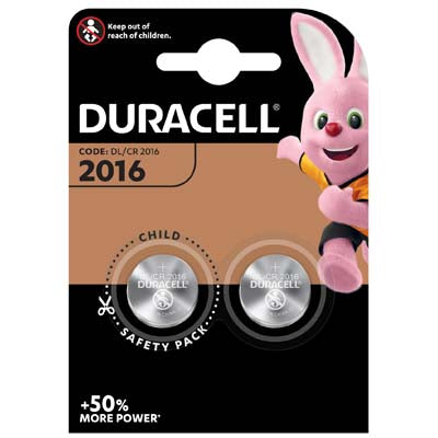PILA SPECIALISTICA 2016 DURACELL - LITIO VOLT 3,0 CF=2PZ