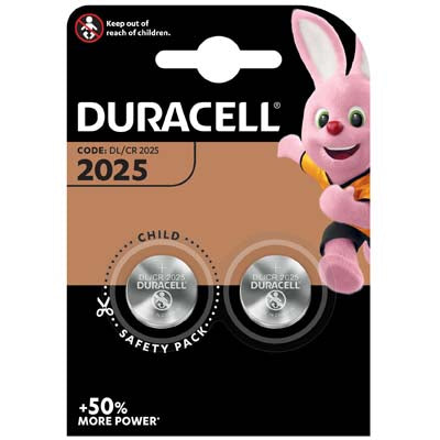 PILA SPECIALISTICA 2025 DURACELL - LITIO VOLT 3,0 CF=2PZ