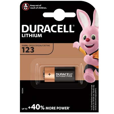 PILA SPECIALISTICA 123 DURACELL - LITIO VOLT 3,0