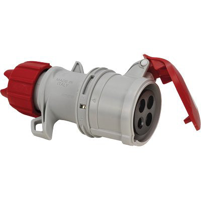 PRESA MOBILE INDUSTRIALE ROSSA FME - 3P+T 16A IP55