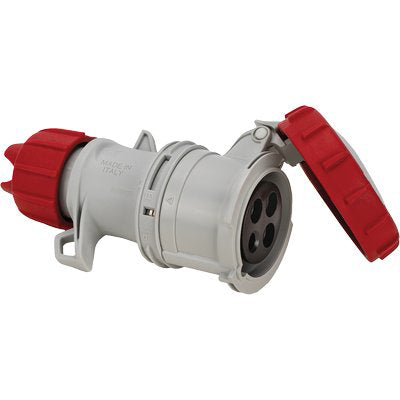 PRESA MOBILE INDUSTRIALE ROSSA FME - 3P+T 16A IP67