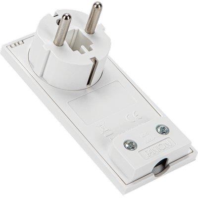SPINA MOBILE RIBASSATA SCHUKO CLOCK FME - BIANCO 2P+T 16A