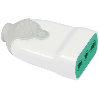 PRESA MOBILE FME - BIANCO 2P+T 16A BIPASSO