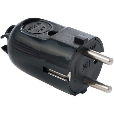 SPINA MOBILE SCHUKO FME - NERO 2P+T 16A