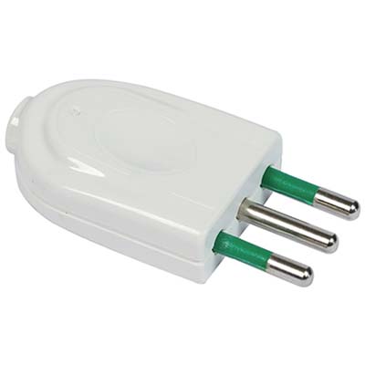 SPINA MOBILE GARANTI - BIANCO 2P+T 10A