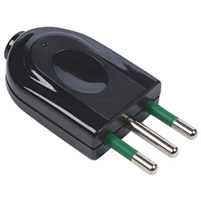 SPINA MOBILE GARANTI - NERO 2P+T 10A