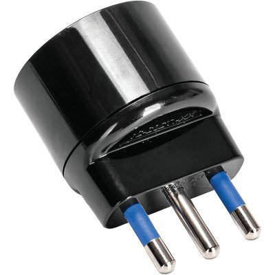 ADATTATORE SCHUKO AIGOSTAR - NERO 2P+T 16A