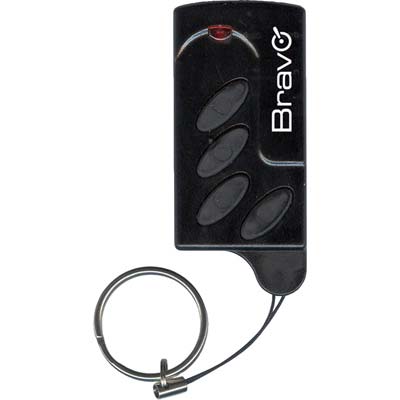 RADIOCOMANDO APRICANCELLO DOOR BRAVO - MHZ 433 BANCHI 4  + CR2032
