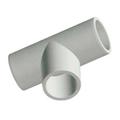 TEE IP40 X TUBO RIGIDO PVC - GRIGIO MM 16