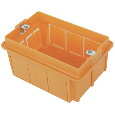 SCATOLA RETTANGOLARE FRUTTI INCASSO MARLANVIL - PP GIALLO POSTI 3