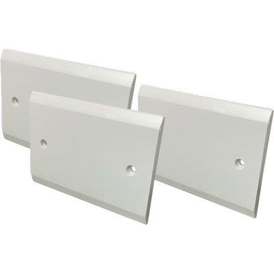 COPERCHIO SCATOLA RETTANGOLARE - PP BIANCO MM 80X120 CF=PZ 3