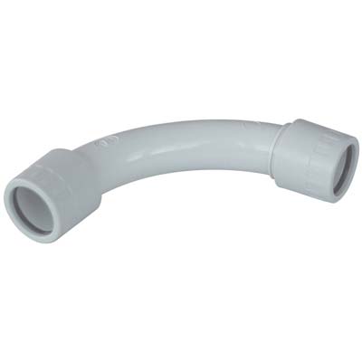 CURVA 90° IP65 X TUBO RIGIDO PVC - GRIGIO MM 25