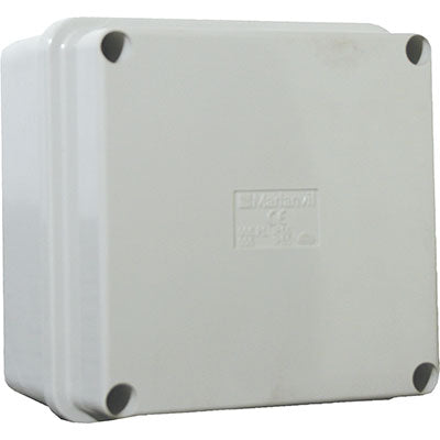 CASSETTA DERIVAZIONE PARETI LISCE IP66 MARLANVIL - PC/ABS + VITI INOX MM 100X100 H.MM 50