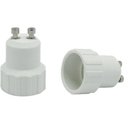 ADATTATORE LAMPADA GU10-E14 ELECTARLINE - TERMOPLASTICO BIANCO