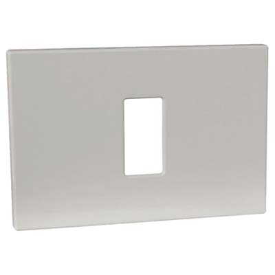 PLACCA COPRIFRUTTI VENUS MARLANVIL - RESINA AVORIO POSTI 1 MM 115X80