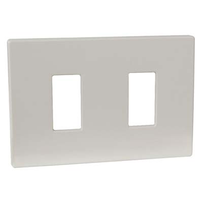 PLACCA COPRIFRUTTI VENUS MARLANVIL - RESINA AVORIO POSTI 2 MM 115X80